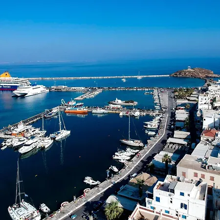 Naxos Town 3 With Patio With Sea View 公寓 *