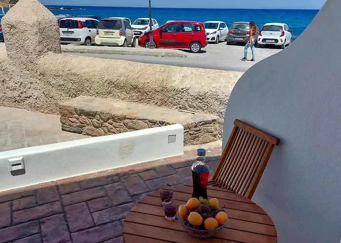 公寓 Naxos Town 3 With Patio With Sea View Naxos City