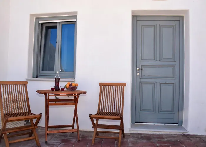 公寓 Naxos Town 3 With Patio With Sea View