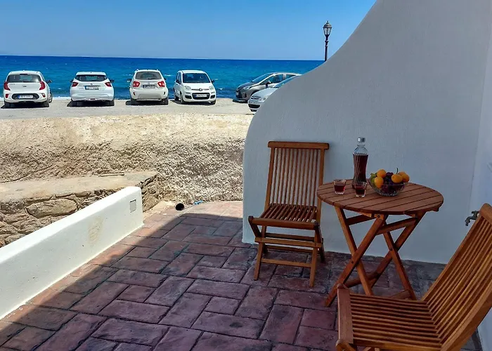 Naxos Town 3 With Patio With Sea View *