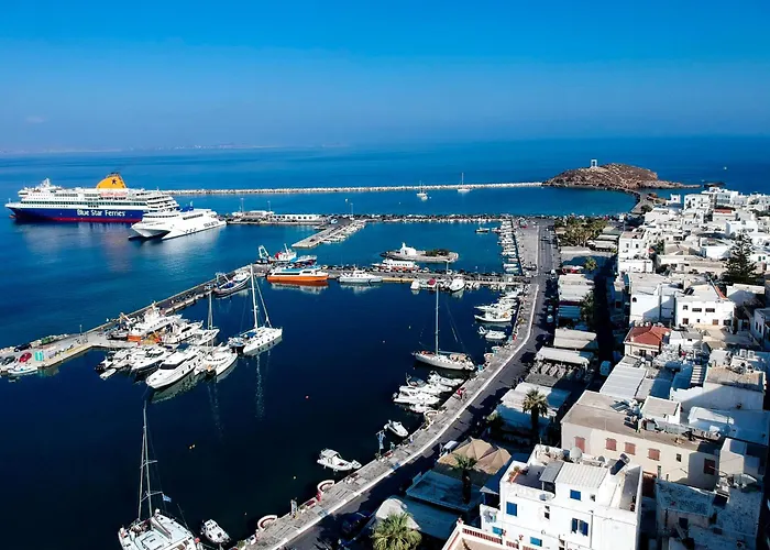 Naxos Town 3 With Patio With Sea View Apartment *